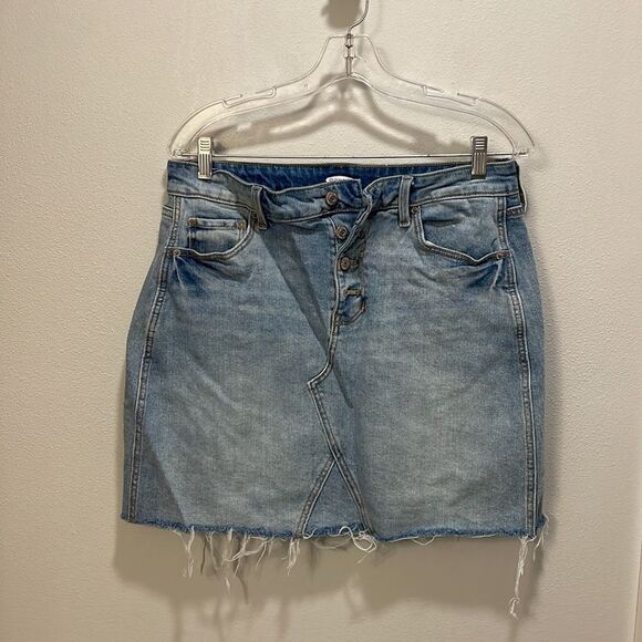 𝅺OLD Navy woman’s blue jean denim skirt - Picture 2 of 11
